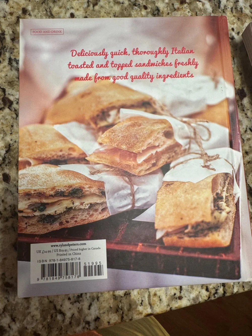 Panini, Bruschetta & Crostini Cookbook